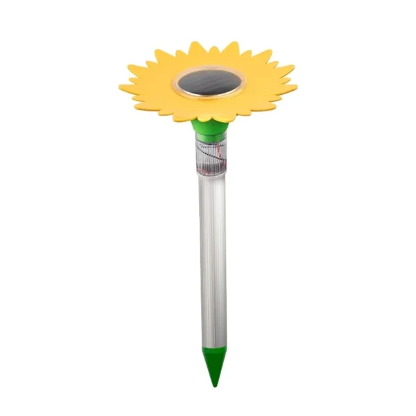SM23928 ABS Plastic Sunflower Design Solar Mole and Snake Repeller Stake Light_2_20251010_142404