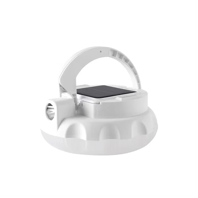 SM23996 2-in-1 ABS Plastic Solar Camping Lantern with Magnetic Hanging Light