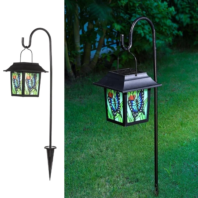 SM24020 Plastic PP Butterfly Animal Solar Stake Light_3