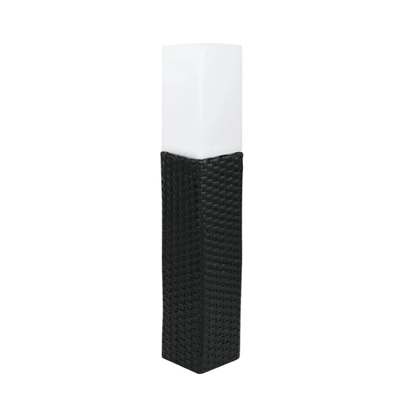 SM241096 Rattan Effect Plastic PP Solar Stake Light with 4 LEDs_3