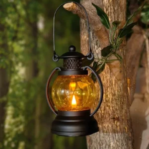 SM24292 PP Plastic Solar Hanging Lantern