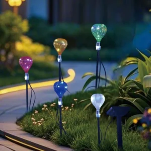 SM24379 Plastic PS + Iron Metal Hot Air Balloon Solar String Light_2