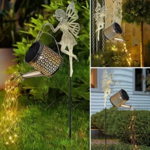 SM24628 PP Plastic Fairy with Watering Can Solar Stake Light_10