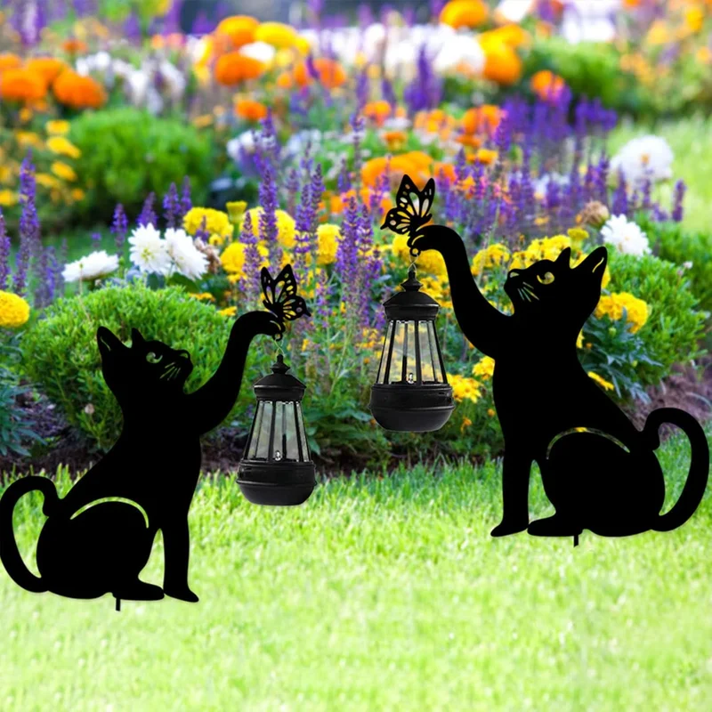 SM24629 Black Cat ABS Plastic Handheld Solar Lantern Hanging Animal Light_4_20251010_142404