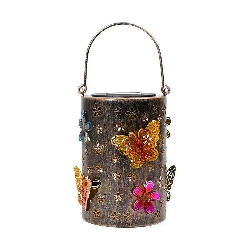 SM24646 Plastic PP Solar Hanging Lantern with Colorful Butterfly Animal Design_6_20251010_142404