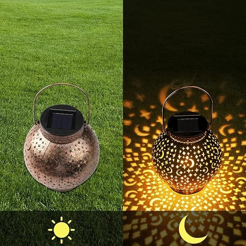 SM24671 Metal-iron Gold Moon Star Hollow-out Hanging Solar Lantern_2_20251010_142404