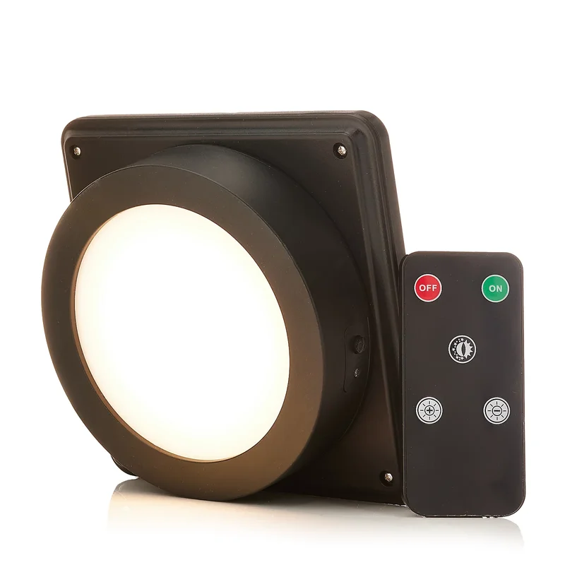 SM24711 ABS+PP Plastic Square Solar Magnetic Light with Remote, Multipurpose_4