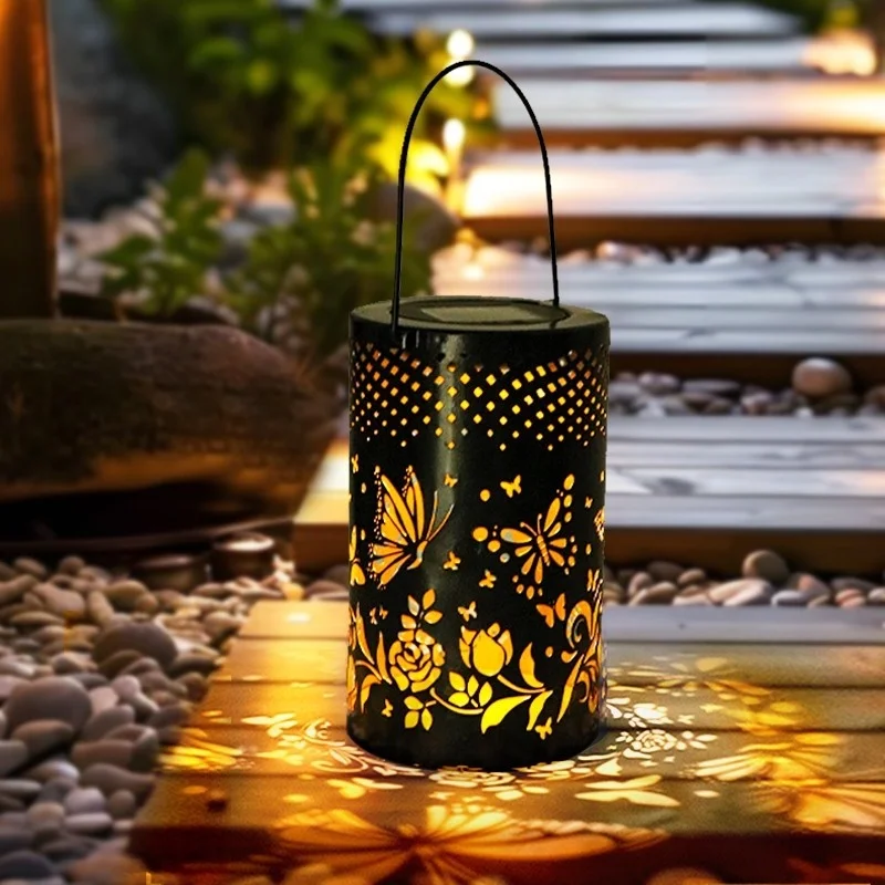 SM24785 Metal-iron Hollow Out Butterfly Animal Solar Hanging Lantern_2_20251010_142404