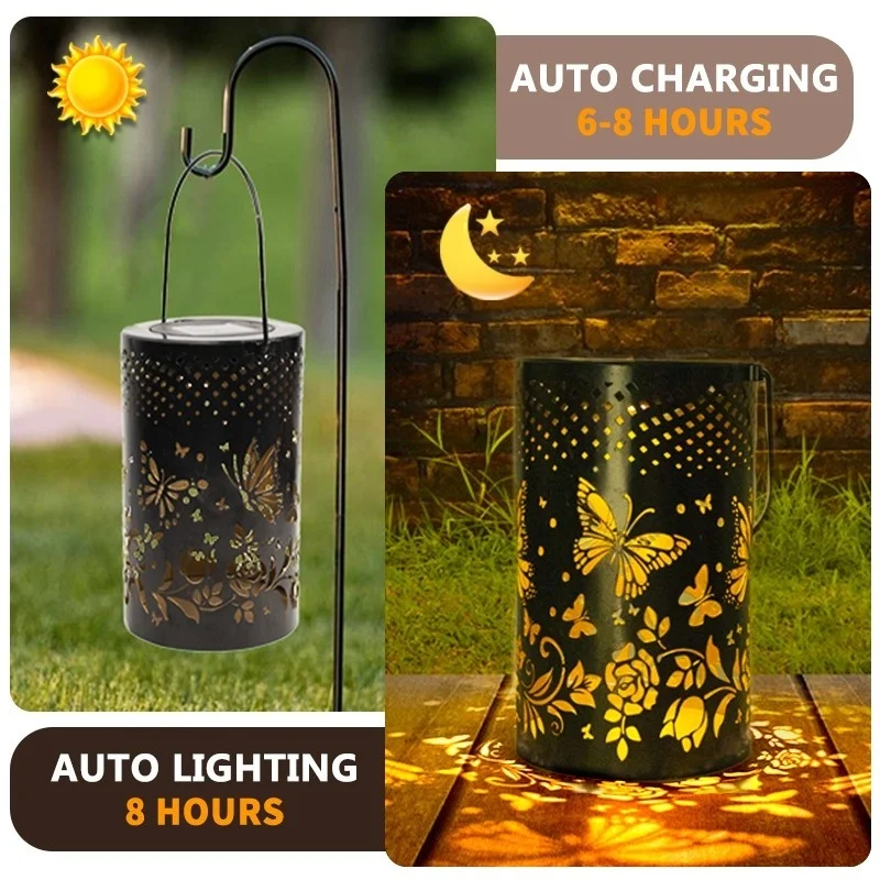 SM24785 Metal-iron Hollow Out Butterfly Animal Solar Hanging Lantern_8_20251010_142404
