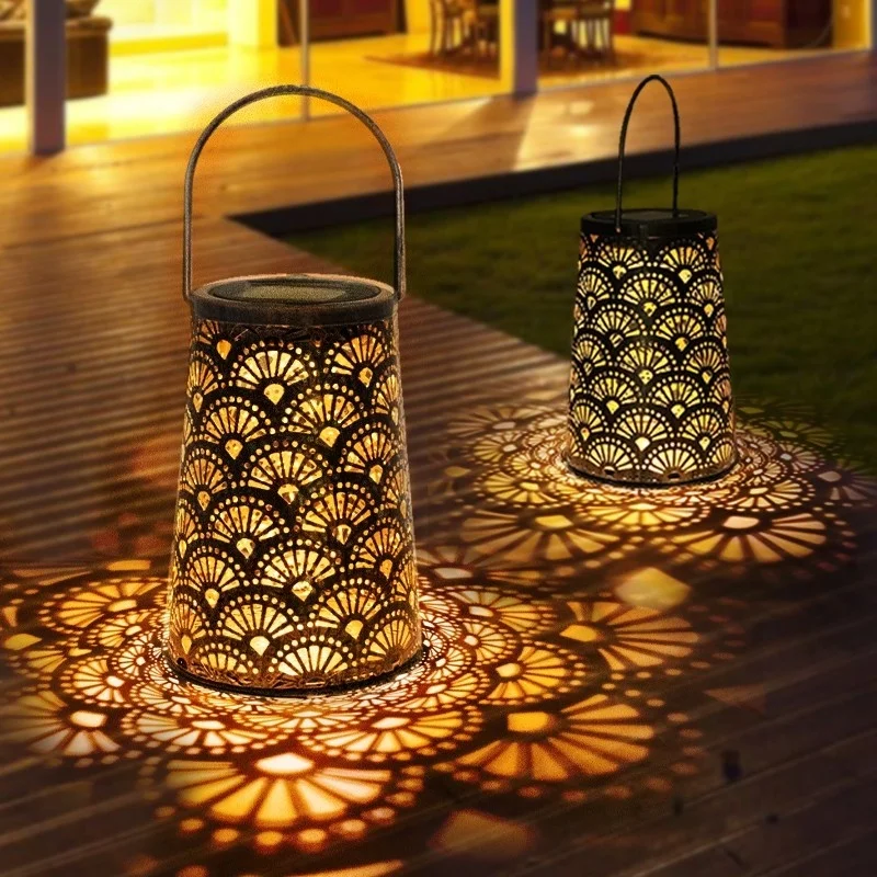 SM24792 Metal-iron Retro Hollow-Out Solar Hanging Lantern Lights_4_20251010_142404