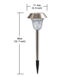 SM24853 Plastic-ABS + PS Pineapple Flower Globe Stake Light Lantern_3