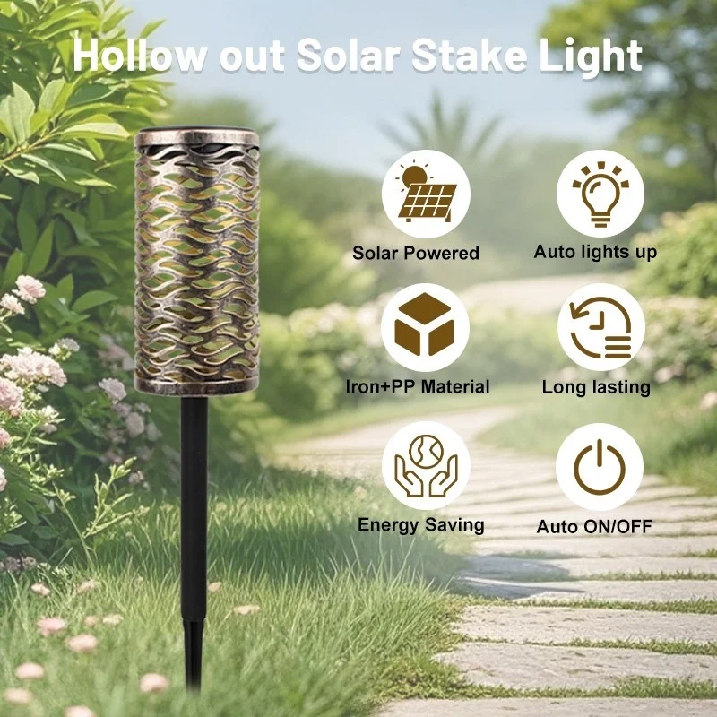 SM24920 Silver Jumbo Ornate Hollow-out Plastic PP Solar Stake Lantern Light_4_20251010_142405