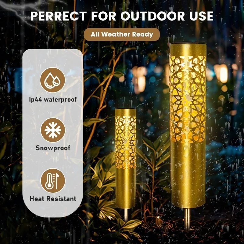 SM24938 Cylindrical Plastic PP Solar Pile Stake Light_6