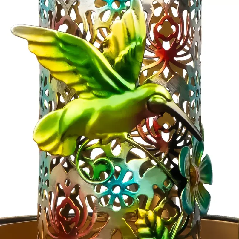 SM25022 PP Plastic Solar Hanging Bird Feeder for Animals_4