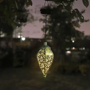 SM251058 PP Plastic Solar Hollow-Out Hanging Lantern_2
