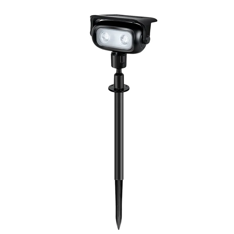 SM251097 ABS Plastic LED Solar Column Stake Light_2
