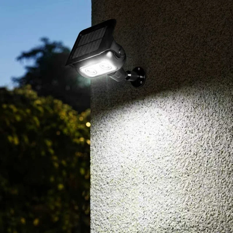 SM251097 ABS Plastic LED Solar Column Stake Light_4