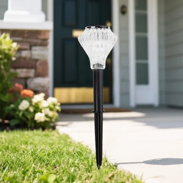 SM25222 Set of 4 Color-Changing Plastic PP Solar Stake Disk Lights_13