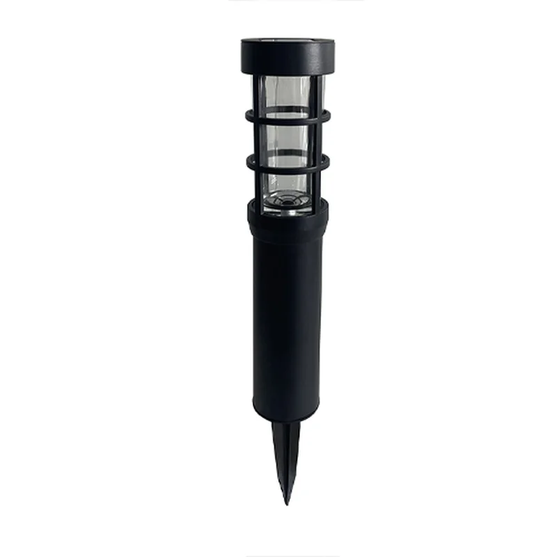 SM25224 Solar Landscape Die-casting aluminum + Glass Stake Light - Lantern, Jar, Cylinder, Square_4