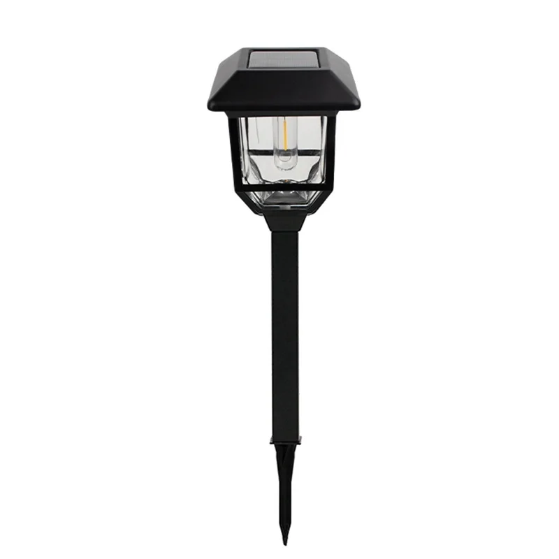 SM25226 Square Glass + Die-Cast Solar LED Path Stake Light_5