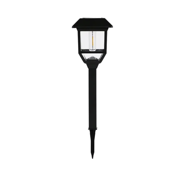 SM25226 Square Glass + Die-Cast Solar LED Path Stake Light_6