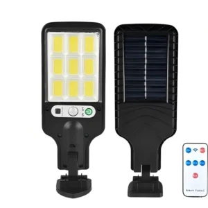 SM25258 ABS Plastic Solar Motion Sensor Wall Light 18 LED (No Remote Control)_4