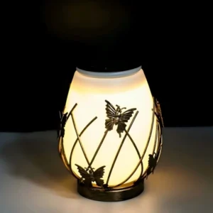 SM25304 Plastic PP+PE Butterfly Animal Solar Hanging Lantern Light