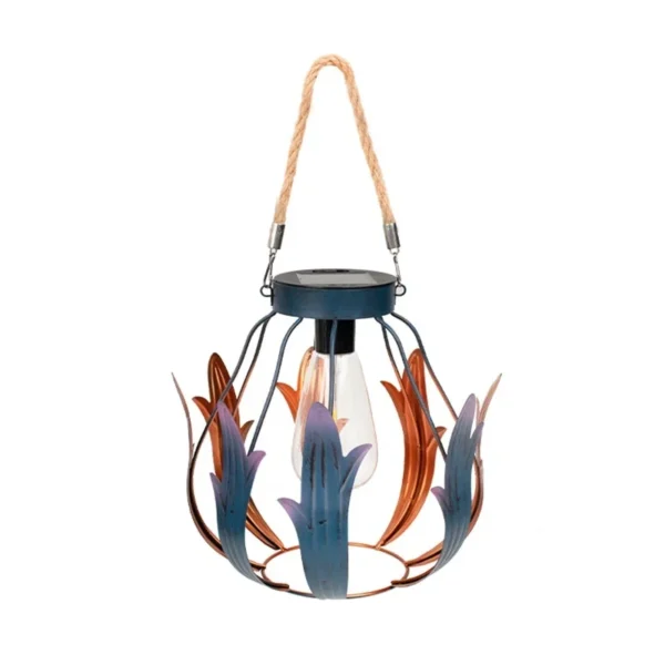 SM25348 PP Plastic Solar Hanging Decorative Lantern_1