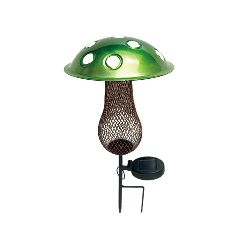 SM25367 Solar Mushroom Stake Light - Plastic PP, Metal Iron