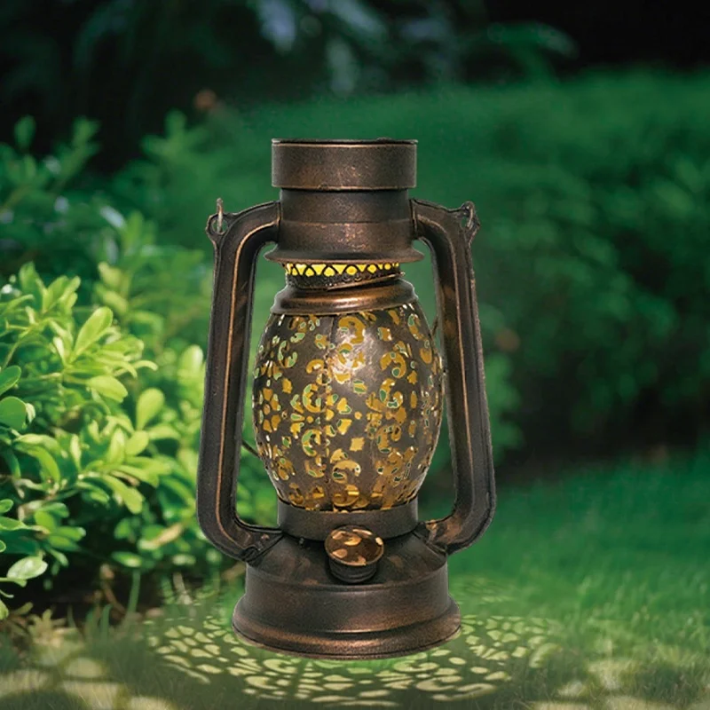 SM25383 - Vintage Solar Hanging Lantern - Plastic, PP, Metal, Iron_5