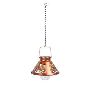 SM25385 PP Plastic Solar Hanging Light with Butterfly Animal Decor_2