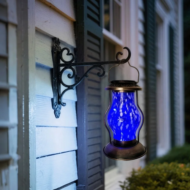 SM25386 Solar Hanging Lantern - Plastic PP & Metal Iron_4