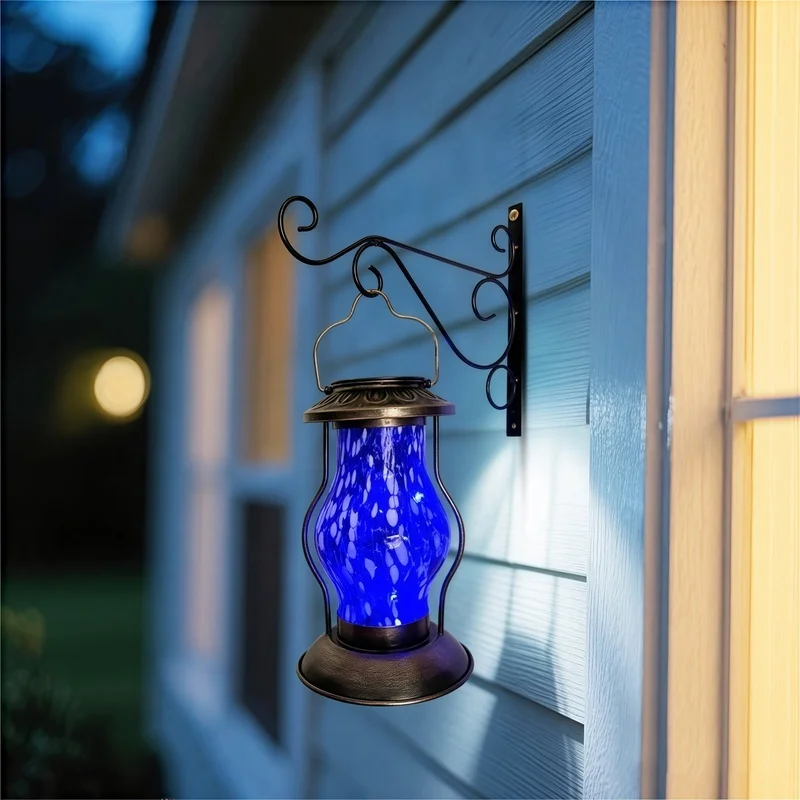 SM25386 Solar Hanging Lantern - Plastic PP & Metal Iron_5