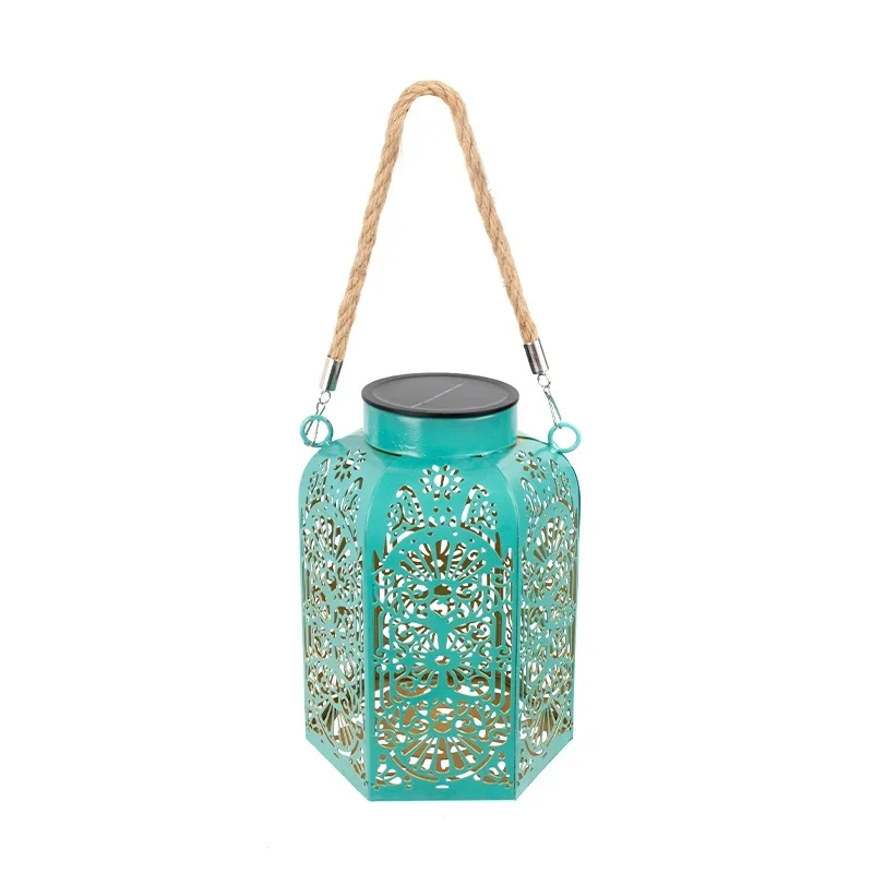 SM25386 Solar Hanging Lantern - Plastic PP & Metal Iron_8