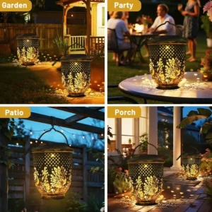 SM25388B Plastic PP Peacock Hanging Solar Lantern Bird Animal_5