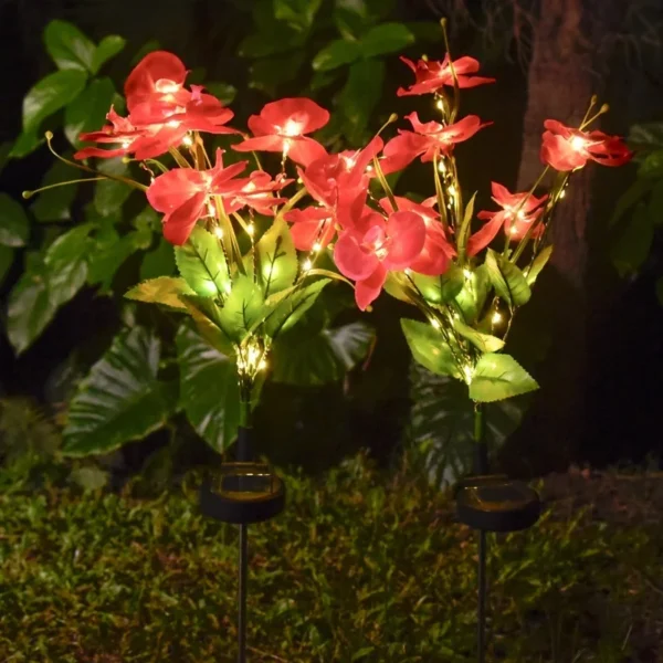 SM25441 ABS Plastic Solar Phalaenopsis Stake Light with 7 Lights_4