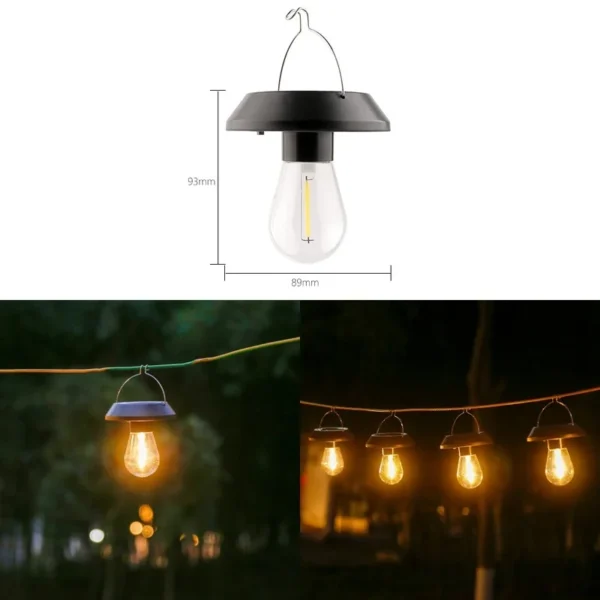 SM25488 ABS Plastic Solar Hanging Decorative Bulb_2