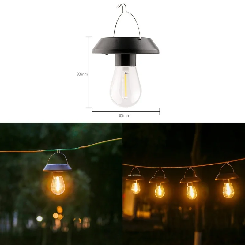 SM25488 ABS Plastic Solar Hanging Decorative Bulb_2