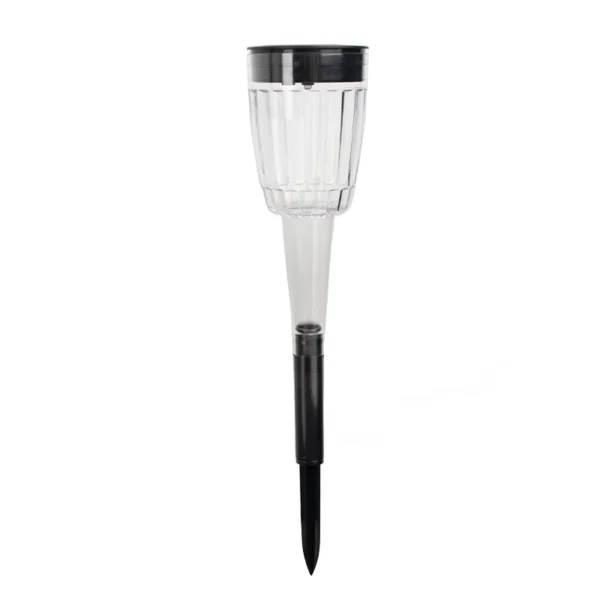 SM25495 Multicolor ABS Plastic Solar Pathway Stake Lantern Light_4