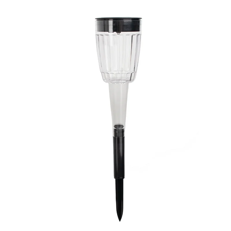 SM25495 Multicolor ABS Plastic Solar Pathway Stake Lantern Light_4