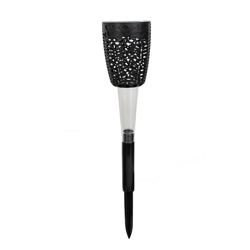 SM25496 Hollow-out ABS Plastic Decorative Solar Pathway Stake Light Lantern_3