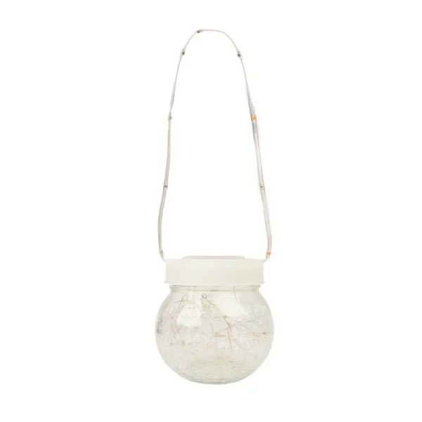 SM25510 PP Plastic Solar Hanging Crackle Glass Jar (Color Light)_3