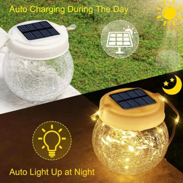 SM25510 PP Plastic Solar Hanging Crackle Glass Jar (Color Light)_4