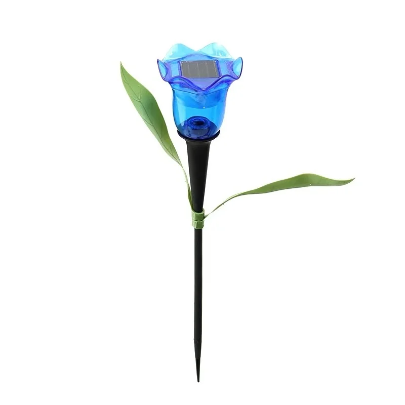SM25547 PP Plastic Tulip Garden Solar Stake Light_2