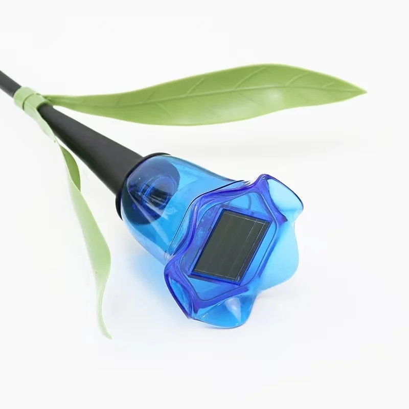 SM25547 PP Plastic Tulip Garden Solar Stake Light_4
