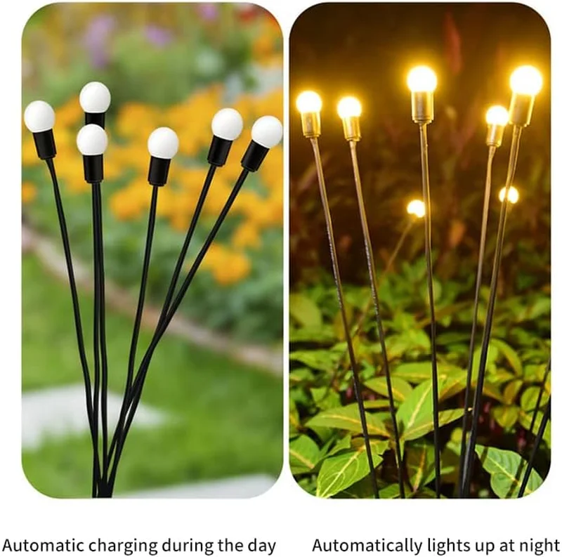 SM25569 ABS+PP Plastic 6 LED Firefly Animal Shape Solar Stake Light_3