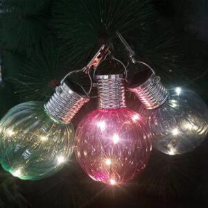 SM25688 Pumpkin-shaped freestanding festival Holiday decoration solar bulbs