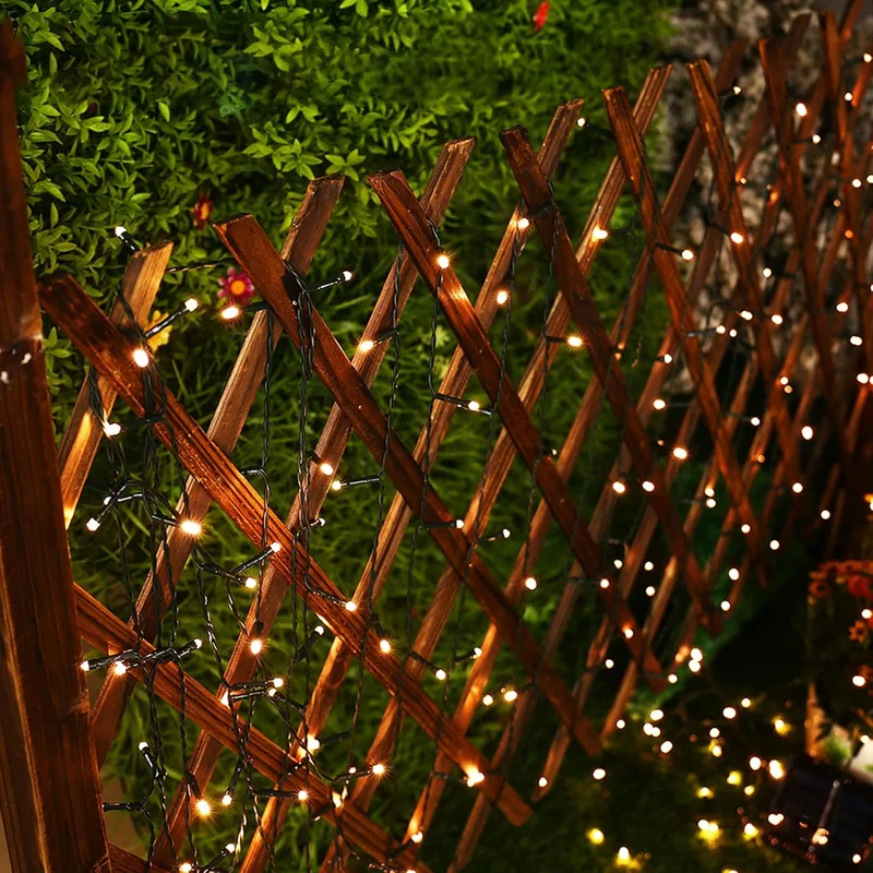 SM25704 ABS Plastic 50 LED Solar Globe String Lights_3
