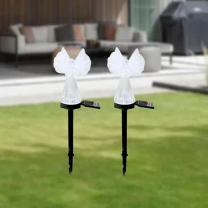 SM25760 Plastic PP Solar Cemetery Angel Stake Light_2