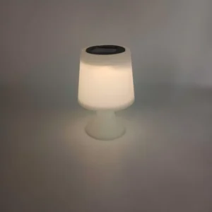 SM25761 Large Bronze Decorative Plastic PP Solar Table Lamp with Chain for Tabletop Use_2